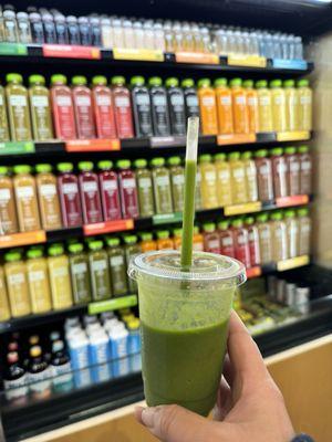 Pure Green Smoothie & juice options