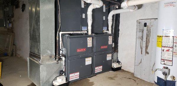 Twined system! Total of 8 Tons of AC.