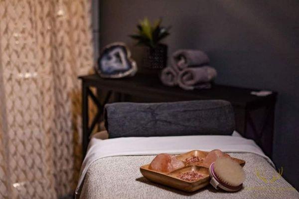 Spa treatment room