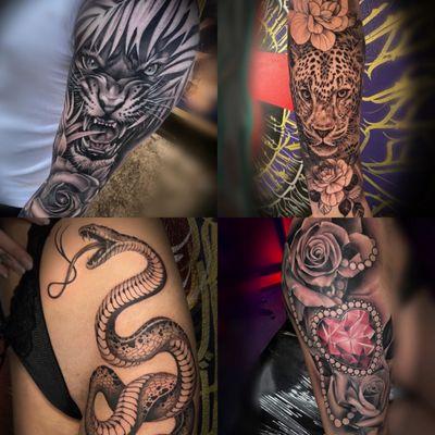 Blood and Gold Tattoo Piercing