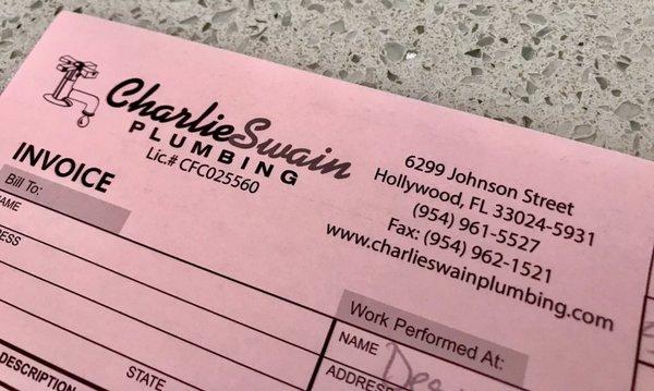Charlie Swain Plumbing