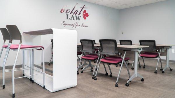 Our firms training room