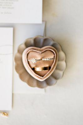 Custom made bridal rings