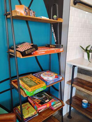 Foxtail Coffee in Mandarin inside board games