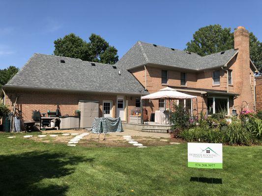 New Roof all the way around