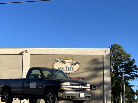 Front of the Thrift Store