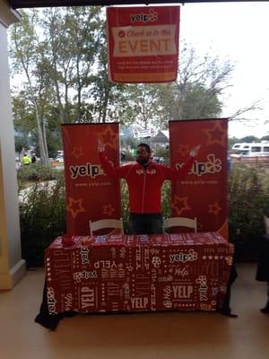 Yelp Booth
