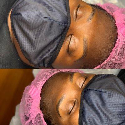 Ombré Powder Brows. Will last 2 to 3 years