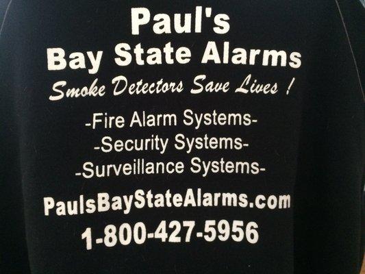Paul's Baystate Alarms