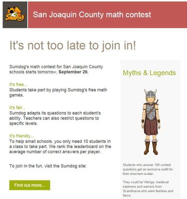 Come into Manteca Computer Center and join the contest...