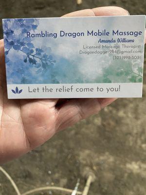 Rambling Dragon Mobile Massage