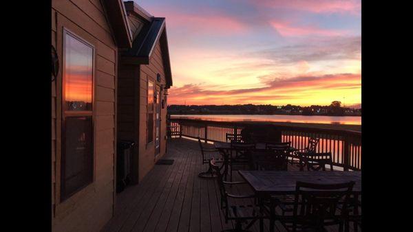 Deck sunsets
