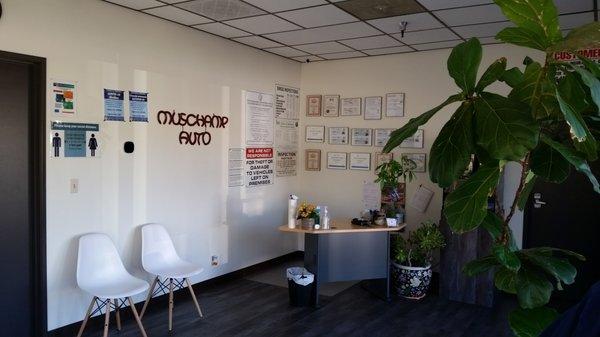 Customer waiting Room