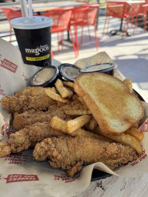 5 piece chicken tender meal