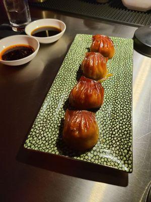 Spicy crawfish dumplings
