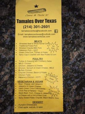 Current menu: October 2017