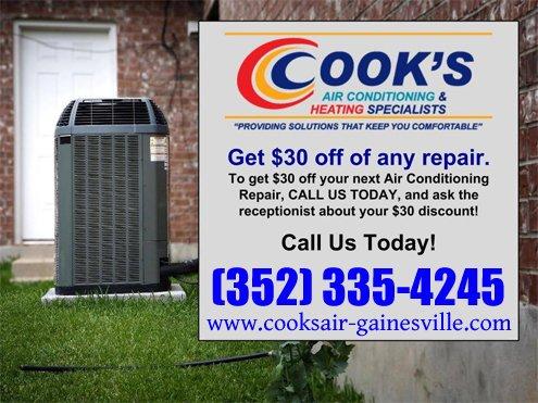 Cook's Air Conditioning & Heating Specialists