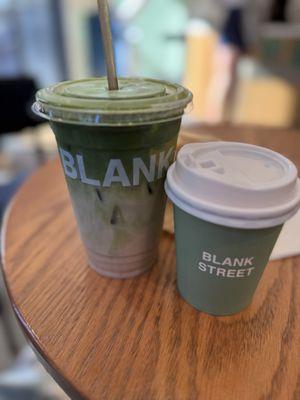 Salted pistachio matcha