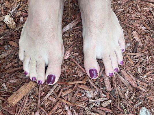 Regular pedicure