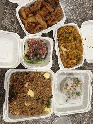 Felices Los 4 / Corvina Arroz Chaufa Especial