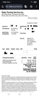 My receipt for today . Make sure you dont get scammed by some of these drivers