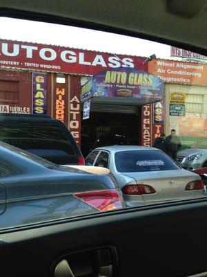 Upholstery Plastic Cover and Auto Glass