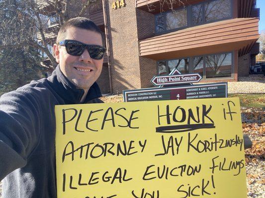 SHAME! SHAME ON JAY KORITZINSKY!