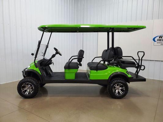 Six Passenger Golf Cart Rentals