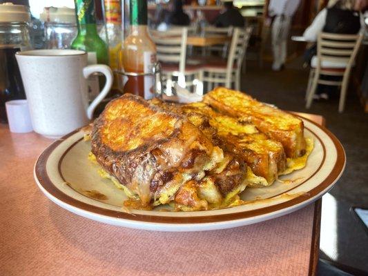 Cinnamon roll French toast