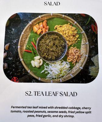 S2. TEA LEAF SALAD