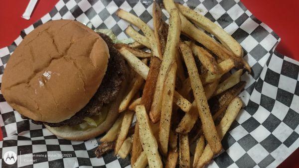 My first burger here