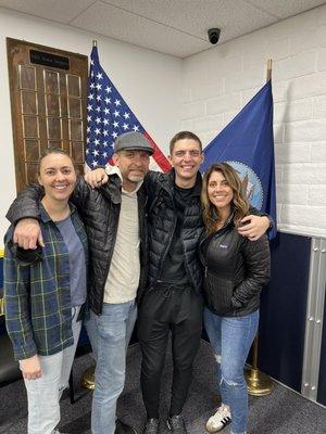 Supportive Cole Family