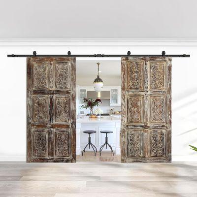 Mogul Interior vintage carved doors in-stock at our Longwood warehouse