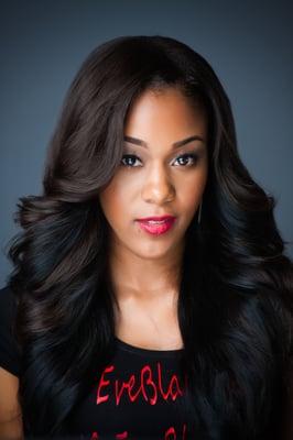 EveBlaccHair photo-shoot