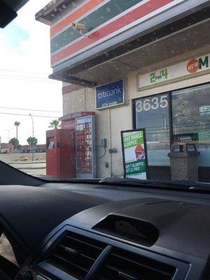 Redbox available and CitiBank ATM