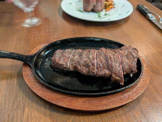 Delicious New York strip