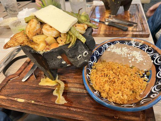 A lot of delicious food