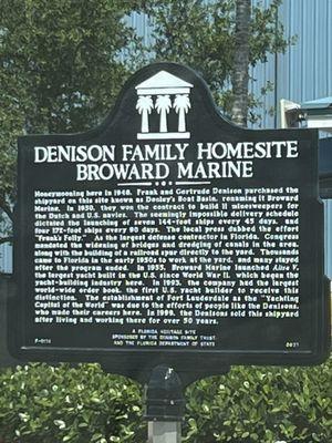 Denison Family Homesite Broward Marine