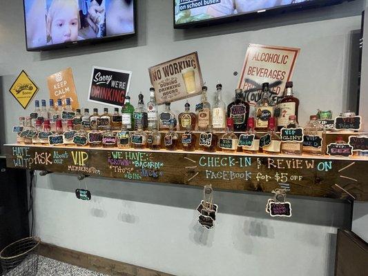 Come by get a membership and your own bottle!