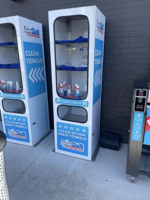 Clean towels cleaner