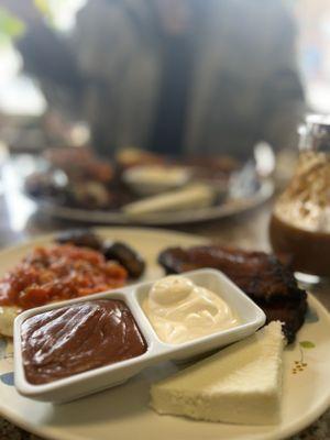 The Salvadoran breakfast plate