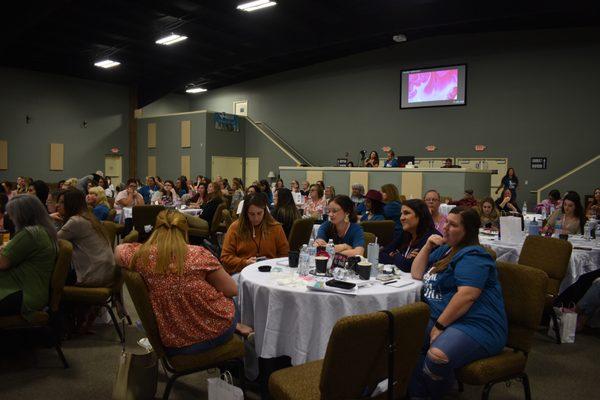 Our annual women's conference.