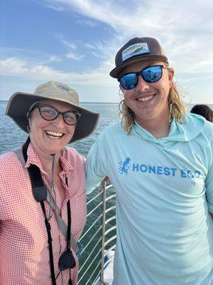 Me and crew biologist and good guy Brian