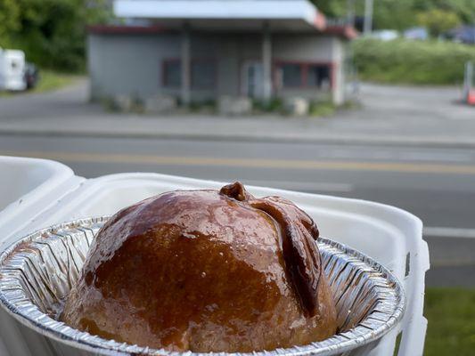 Apple Turnover 5 out of 5 stars. Sooooo good!!!