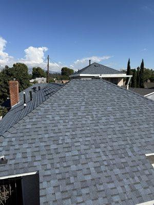 Shingles roof