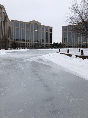 Skating area