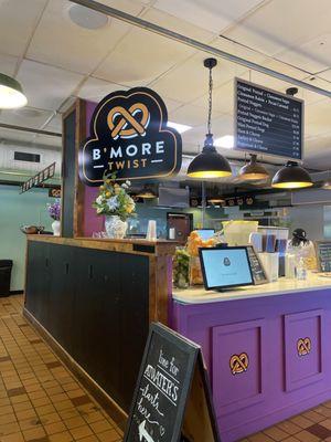 Kiosk in Belvedere Square