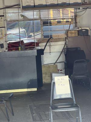 Sign says be back in 15 minutes, it's been 45 minutes, someone else has been waiting longer. Just put a closed sign up.