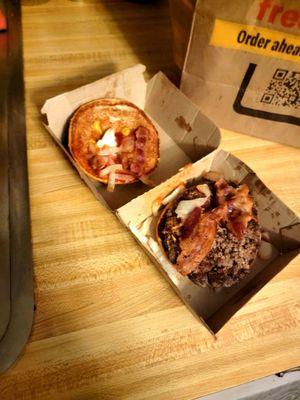 Bacon quarter pounder