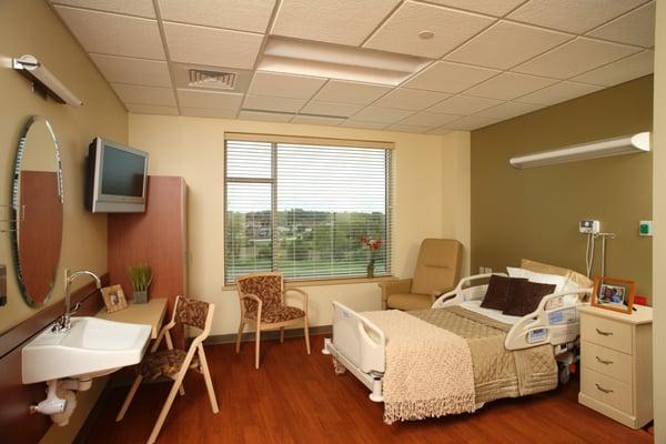 Spacious Private Patient Room